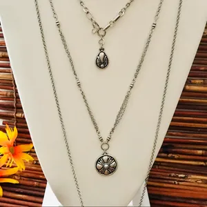 Chico’s Three Strand Convertible Necklace thumbnail 2