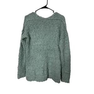 Abercrombie & Fitch Fall Chunky Fuzzy Cozy Knit‎ V Neck Sweater Size S thumbnail 7