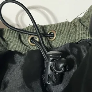 Pulse Olive Green‎ Hooded Winter Parka Jacket Faux Fur Trim Snow Skirt Medium thumbnail 9