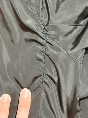 Bebe Sport Womens L Black Windbreaker Jacket Sherpa Lined Hood Full Zip Bomber thumbnail 7