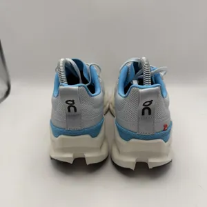 On Running Cloudsurfer Trail‎ Blue Beige Women 9 Road Running Shoes 3WE10103042 thumbnail 4