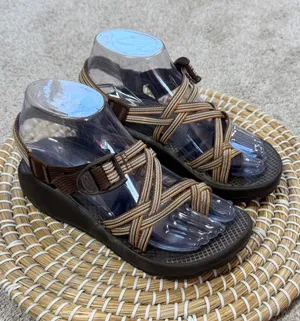 Chacos Women’s ZX/2 Vibram Unaweep Sandals Strappy Slingback in Multi Brown 6 thumbnail 1