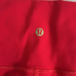 Lululemon Lunar New Year 2023 Wunder Under HR Legging 25” Dark Red Size 4 EUC thumbnail 9