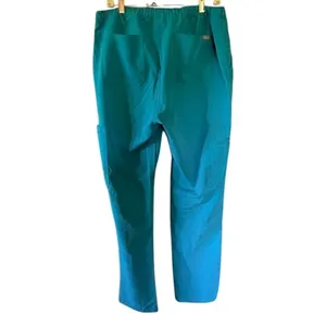 FIGS Technical Collection Scrub Pants Large Teal Blue Cargo Medical Uniform thumbnail 5