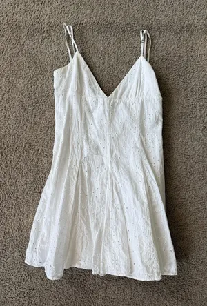 ZARA Dress Mini White thumbnail 1