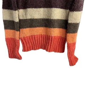 Anthropologie Laurie‎ B. Stripe Women's Mohair Wool Blend Striped Sweater Size M thumbnail 10