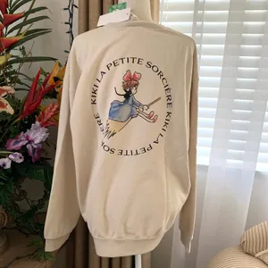 Uniqlo Studio Ghibli Kiki's Delivery Service Sweatshirt in Natural thumbnail 4