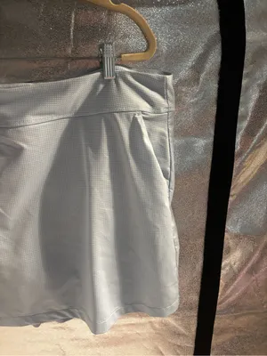 Play Dry Greg Normal Blue Gingham Golf Skort Size XL thumbnail 7
