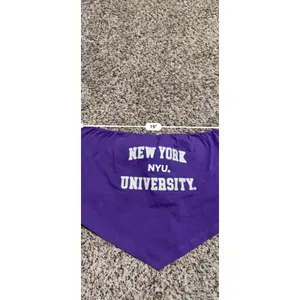 Hype and Vice NYU New York University Bandana Tube Top Purple XL NEW thumbnail 5