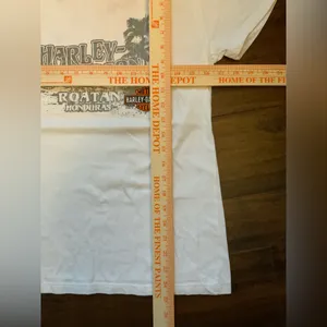 Harley-Davidson White Tee Honduras Roatan thumbnail 6
