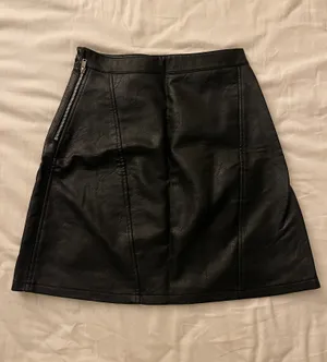ZARA Faux Leather Skirt thumbnail 1