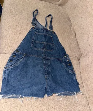 Cherokee vintage blue jean overalls thumbnail 1