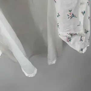Lulus Dress Women's Size XL Ruffle Cottage NWT Be a Wildflower White Floral Mini thumbnail 16