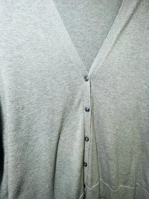 Women’s Plus Size Gray Cardigan Sweater - Size 2XL ~ Fall Layering Pieces‎ thumbnail 3