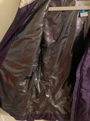 Columbia Purple Omni-Heat Winter Jacket thumbnail 4