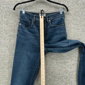 Everlane Skinny Jeans Indigo 28‎ Tall thumbnail 12