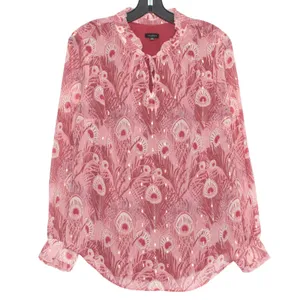 Talbots Top Boho Fairy Cottage Romantic Feminine Ethereal Classic Peacock Medium thumbnail 6