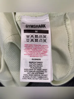 Gymshark Light Mint Green Knit Stretch Shorts Size Medium Womens thumbnail 8