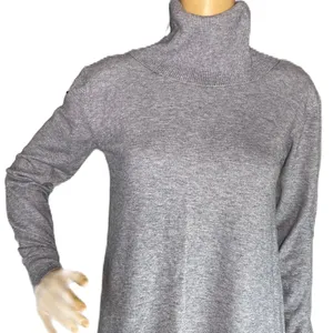 LOLA B Fringe Turtle Neck Sweater Sz S thumbnail 2