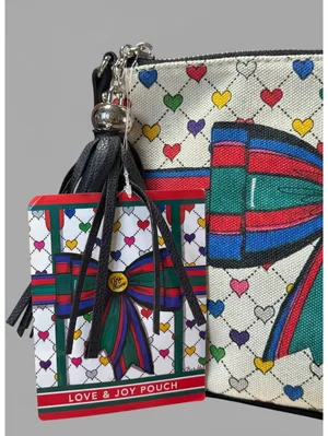 Brighton Love & Joy Crossbody with Colorful Heart and Bow thumbnail 3