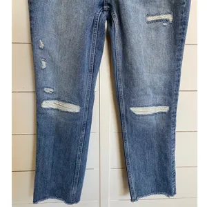 Vervet Blue Women's‎ Cotton Jeans 27X27" Distressed Raw Hem - Excellent thumbnail 8