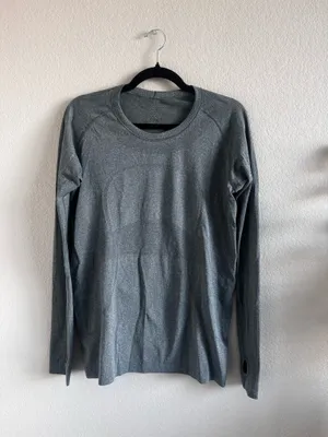 Lululemon Run: Swiftly Tech Long Sleeve 12 Alberta Lake thumbnail 2