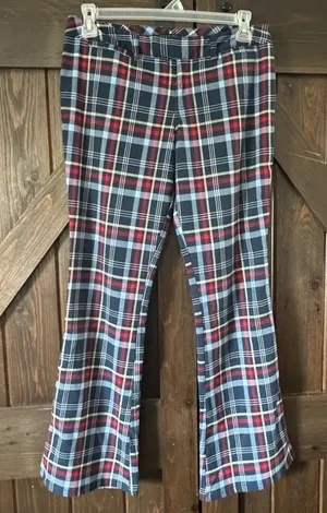 Abercrombie & Fitch Plaid Pants Women’s Size 10 thumbnail 1