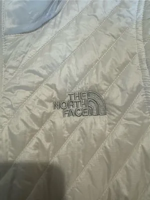 The North Face White Quilted Puffer Insulated Vest thumbnail 3