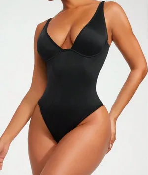 Shapewear Bodysuit Shein Plain Underwire thumbnail 1
