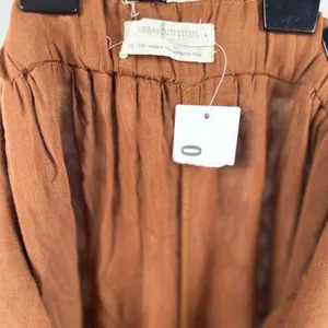 NWT Urban Outfitters Tie Straps Brown Floral Maxi Romper Boho‎ Cottagecore XS thumbnail 4