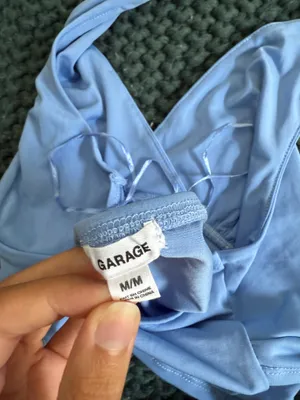 Garage Halter Crop Top thumbnail 3