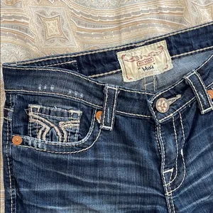 Big Star Women's Dark Blue Boot Cut Jeans thumbnail 3