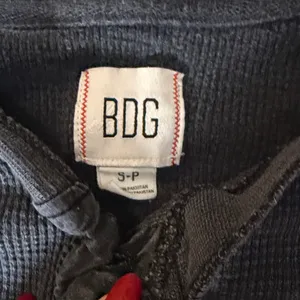 BDG Charcoal Waffle-Knit Crop Top thumbnail 3
