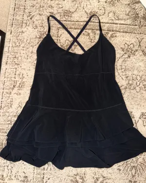OFFLINE By Aerie Real Me Maggie Tiered Ruffle Bottom Tennis Dress Women’s XL thumbnail 1