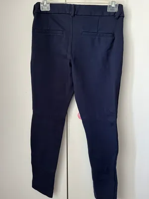 Old Navy Navy Blue Cropped Pixie Pants thumbnail 2