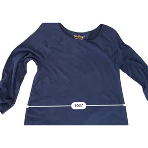 Lilly Pulitzer‎ 26198 Surfcrest Swing Dress MEDIUM Modal Cotton Tab Sleeves Navy thumbnail 7