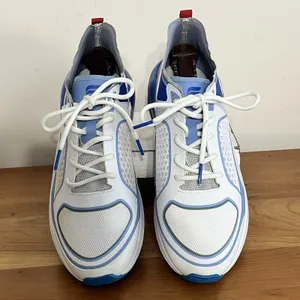Fabletics Westlake Running Shoes Lace Up Athletic Sneakers Red White Blue Size 8 thumbnail 4
