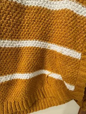Staccato Yellow Mustard Sweater thumbnail 2