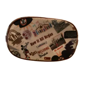 Disney Parks Dooney & Bourke 2010 Disneyland 55th Anniversary Mickey Bucket Tote thumbnail 7
