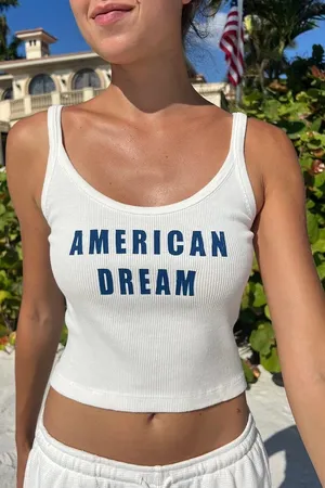 Brandy Melville American Dream Tank Top thumbnail 1