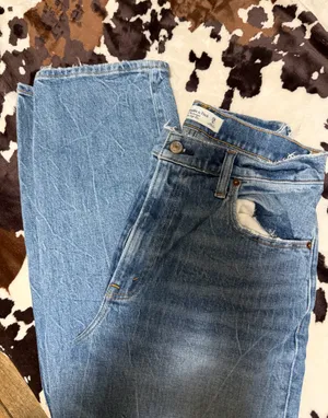 Abercrombie High-Rise Jeans 90s Straight thumbnail 3