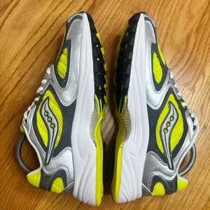 Saucony Grid Jazz 9 Yellow Silver Size 5.5M/7W thumbnail 3