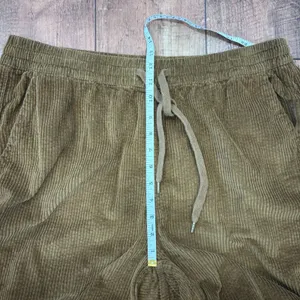 Old Navy High-Waisted Pull-On Corduroy Pants Wide Leg Womens Large Tall LT Brown thumbnail 6