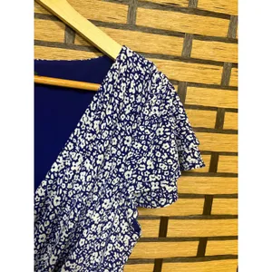 Lauren Ralph Lauren Blue And White Floral Dress Size‎ 10 thumbnail 5