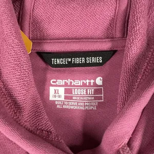 Carhartt Hoodie Womens XL‎ Tencel Fiber Series Loose Fit Sweatshirt Fall NWT thumbnail 8