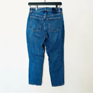 Abercrombie &‎ Fitch Jeans Womens Mom High Rise Curve Love Distressed Size 26 thumbnail 5