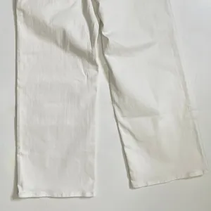 NWT!! J. CREW Slim Wide Jeans Stacked Buttons Solid White Size 29 Petite‎ 29P thumbnail 5