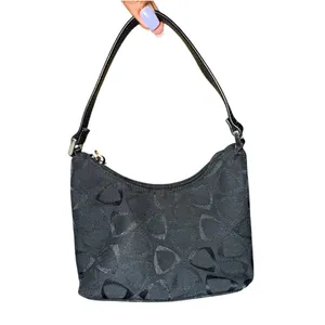 Liz Claiborne Black Patterned Mini Bag thumbnail 2