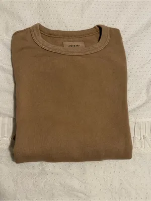 Aerie Go-To Sweatshirt | Caramel thumbnail 2