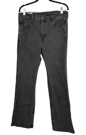 Gap Vintage Flare Women's Black High Rise Straight Leg Denim Jeans Pants Size 32 thumbnail 1